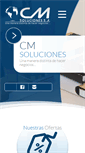 Mobile Screenshot of cmsolucionescr.com